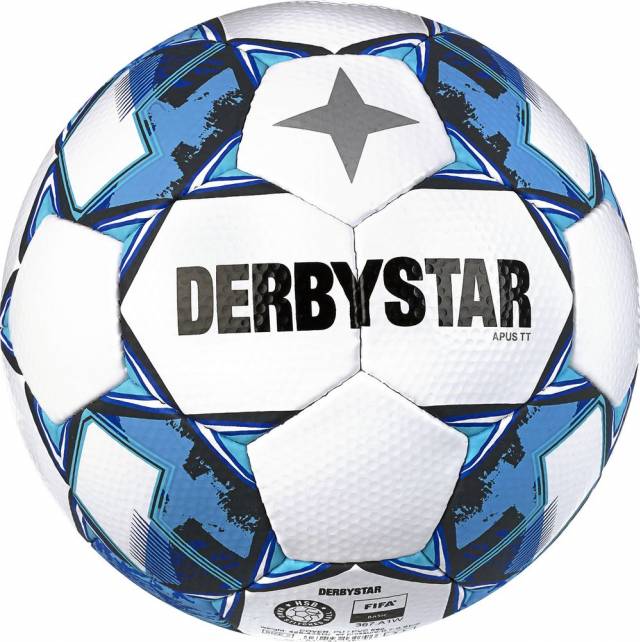 Derbystar Apus TT Trainingsball, blau