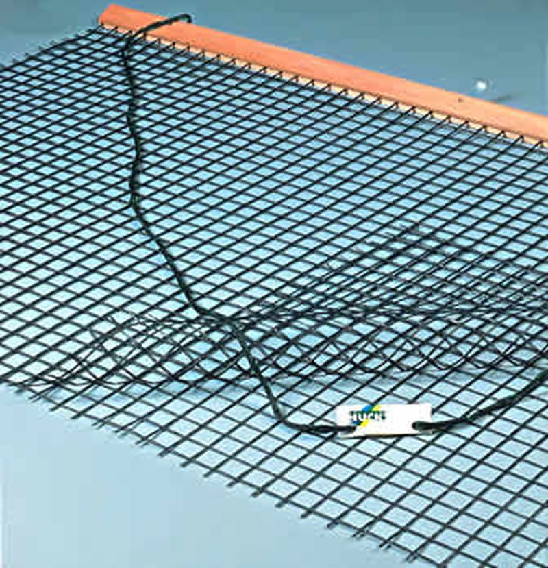 Huck Tennis-Schleppnetz mit doppelter Netzlage und 4cm-Maschen