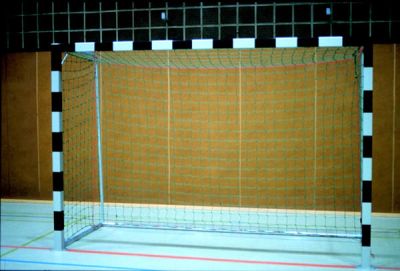 Jobasport Handballtor in Bodenhülsen - 3  x 2 m (ohne Netzbügel und Bodenrahmen)