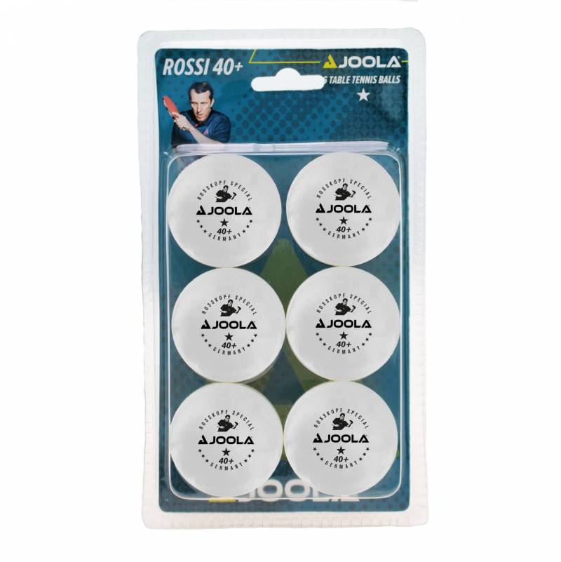Joola Tischtennis-Ball ROSSI*40+, 6 Stück