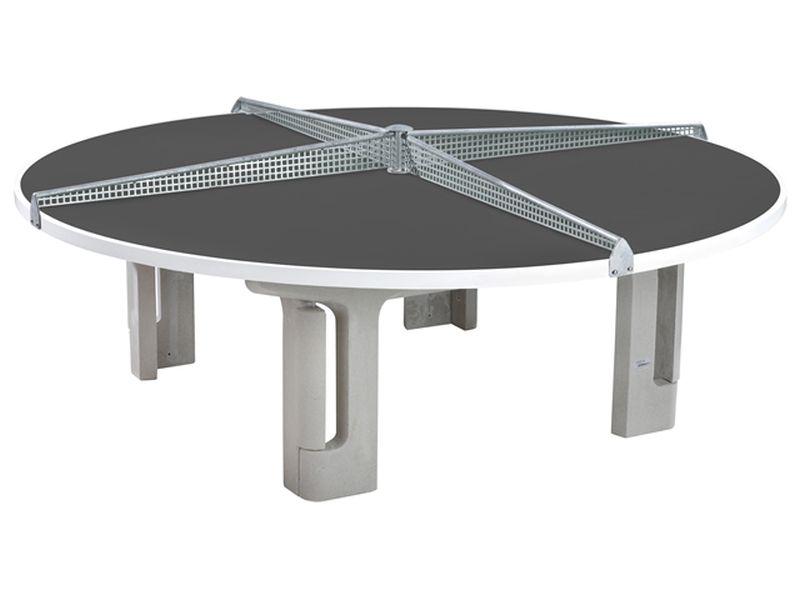 Maillith Tischtennistisch RONDO, 4-teiliges Stahlnetz