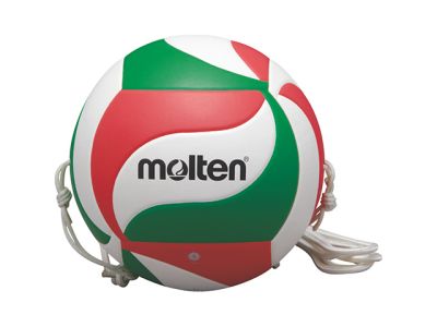 Molten Volleyball Trainingsball mit 2 Halteseilen