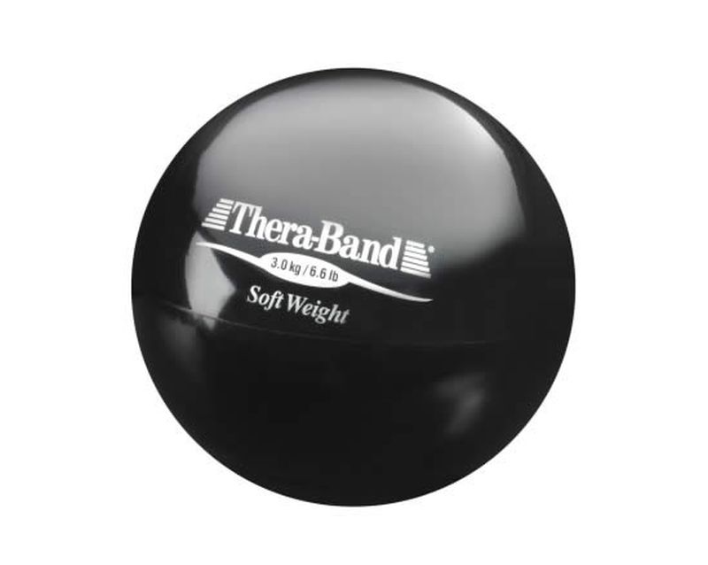 Thera-Band Soft Weights schwarz, 3,0 kg Ball