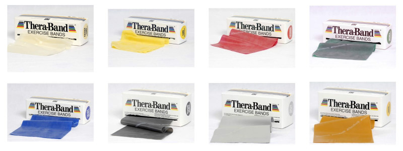 Thera-Band Übungsband, 5,5 m Rolle