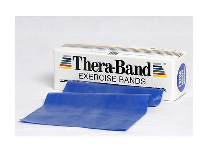 Thera-Band Übungsband blau / extra stark, 5,5 m Rolle